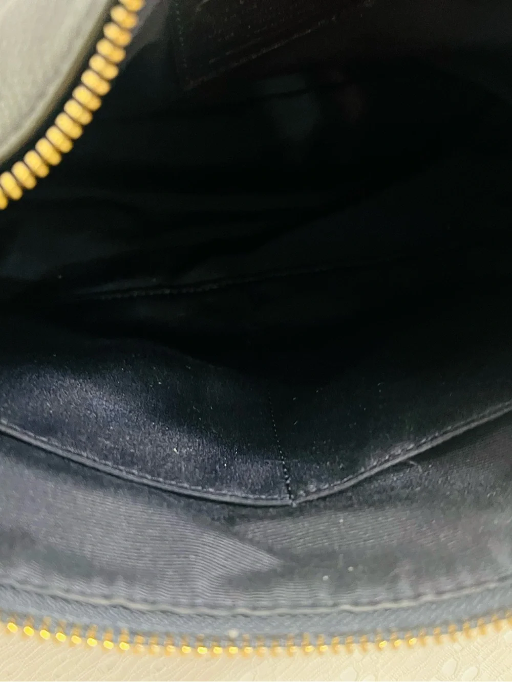 Coach F36628 East West Celeste NAVY BLUE Leather Convertible Crossbody Hobo Bag - Picture 15 of 15